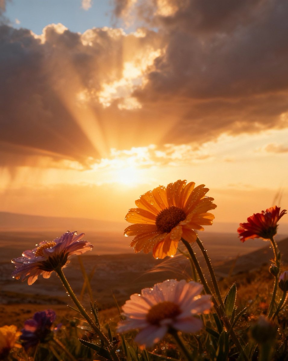 Ufka yaslanan güneş gibi, 
insan da en çok batarken parlar;
karanlığa karıştığını sanırken, 
içindeki ışığı çoğaltır.
#kendineSair #digitalart