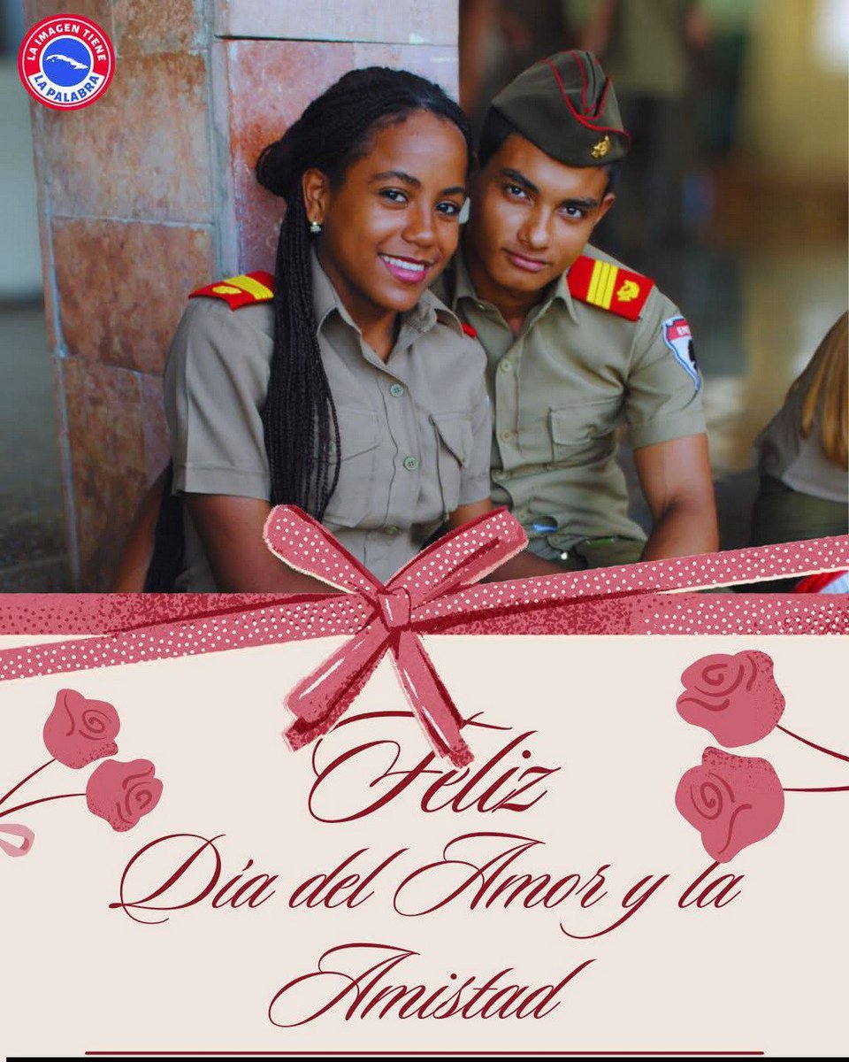 ‼️Hoy enviamos un abrazo gigante a todos los que hacen posible y participan en la defensa de la Patria: a ¡USTEDES! gracias por cada like,comentario y por compartir con nosotros el amor a la Patria.  
Que el amor y la amistad brillen en cada rincón de nuestra isla.  

#Cuba🇨🇺♥️💙