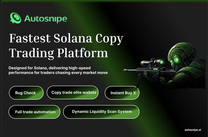 There’s a reason the same wallets always get in first in #memecoins

It’s not luck.
Its execution.
<a href="/autosnipeai/">Autosnipe</a> is built for speed, and speed is the edge.

If you want next #100xgem
Start here:  autosnipe.ai/r/moongems