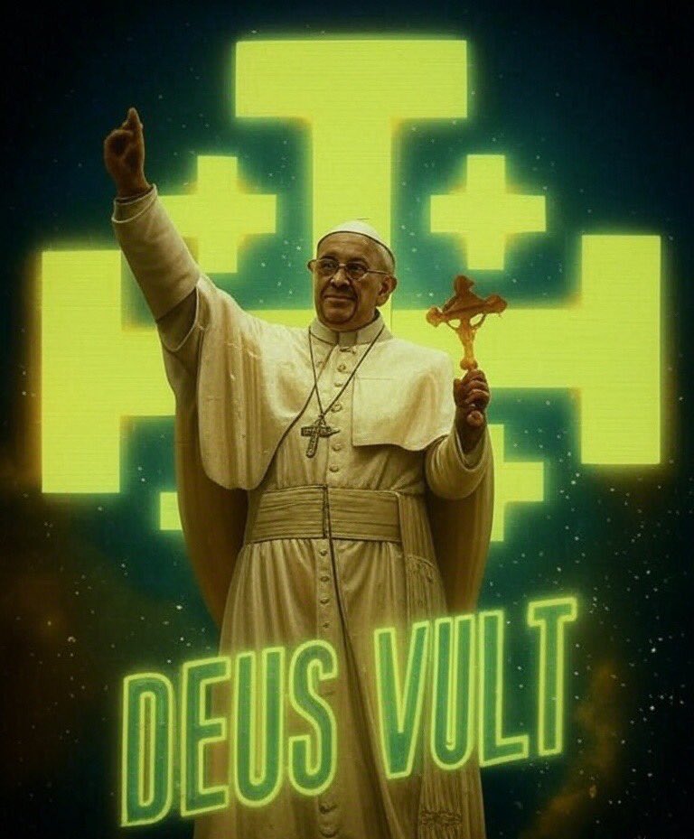 Papa Francisco nos enseñó que con el mal no se negocia, se lo combate.

Porque al final, nosotros ganamos.

DEUS VULT.