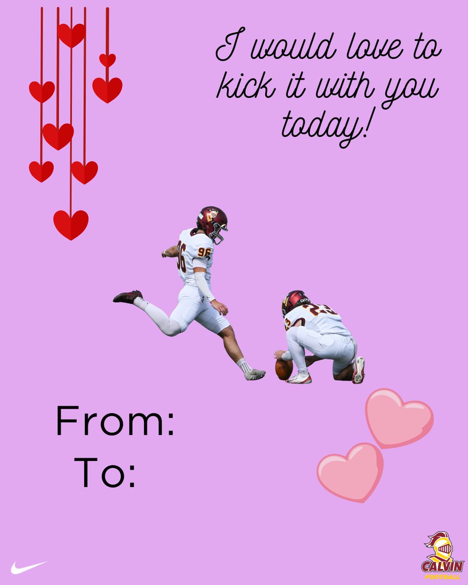 Calvin Knights Football tweet media