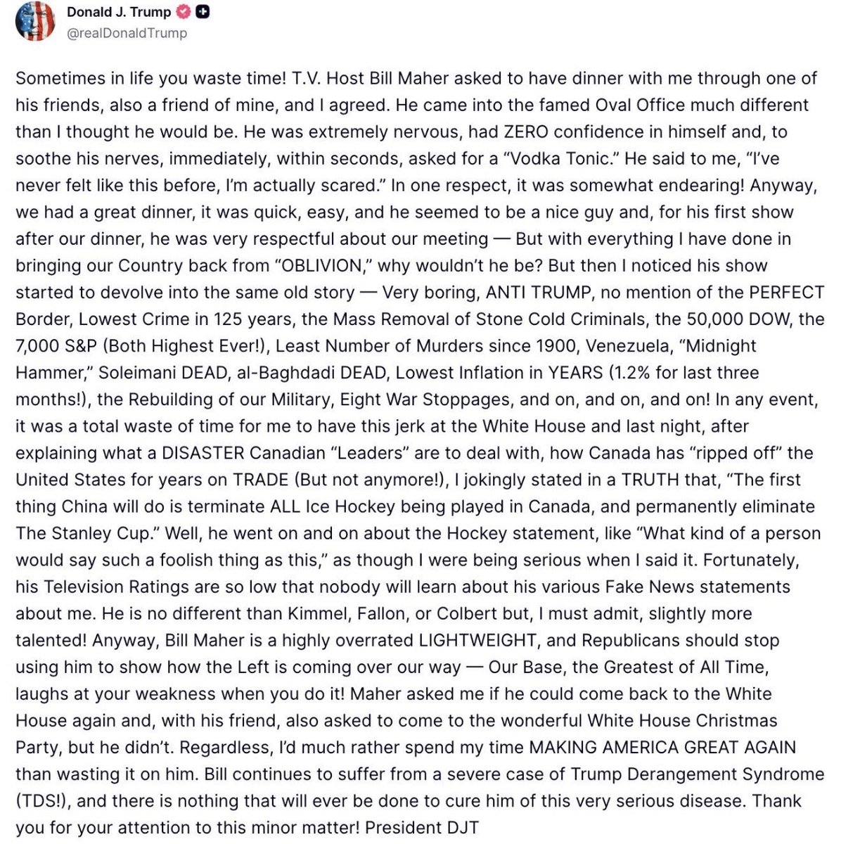 Please shut the fuck up and fix the country