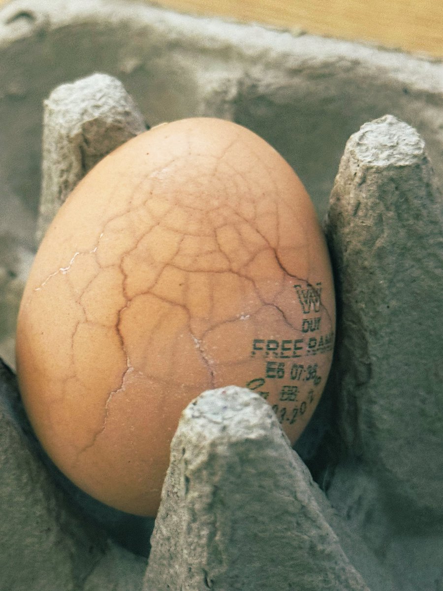 What’s going on with this egg <a href="/WOOLWORTHS_SA/">Woolworths SA</a>? Is this normal or should I be concerned to crack it open over the pan? Never see such an egg.