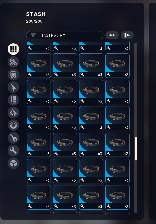 i need to seek a help...

Can these please stack to 5? its been filling up my inventory :)