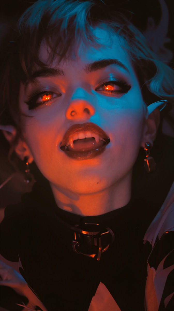 JozefTesto's tweet photo. Happy Valentines Day folks! 
#ValentinesDay #AIart #vampire https://t.co/H2QUQ2xjuz