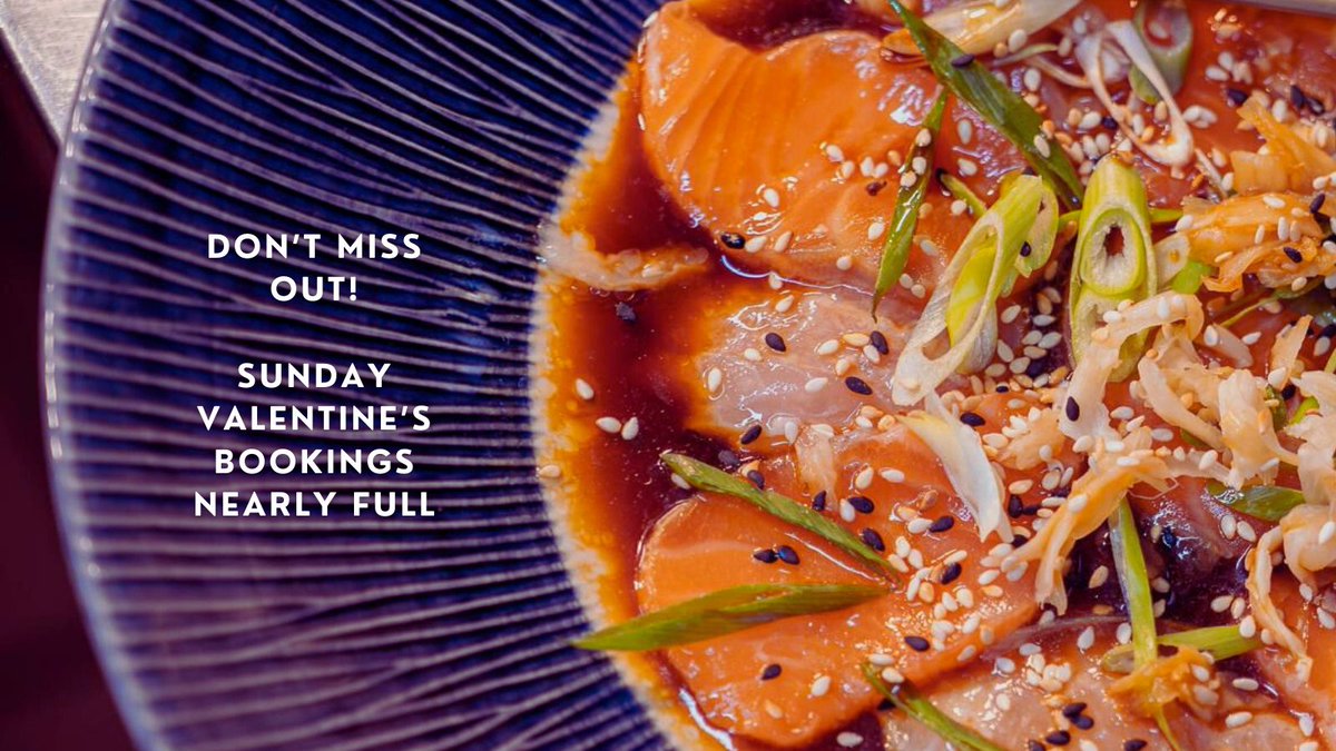 With dishes like our New Style Sashimi (GF) (DF) with seabass, salmon, citrus ponzu, pickled ginger, and sesame, what's not to love!  Menu &amp; online bookings > buff.ly/3x29zEk🌹☎️ 0141 572 0899. #GambaGlasgow #ValentinesInGlasgow #GlasgowDining #SeafoodLovers