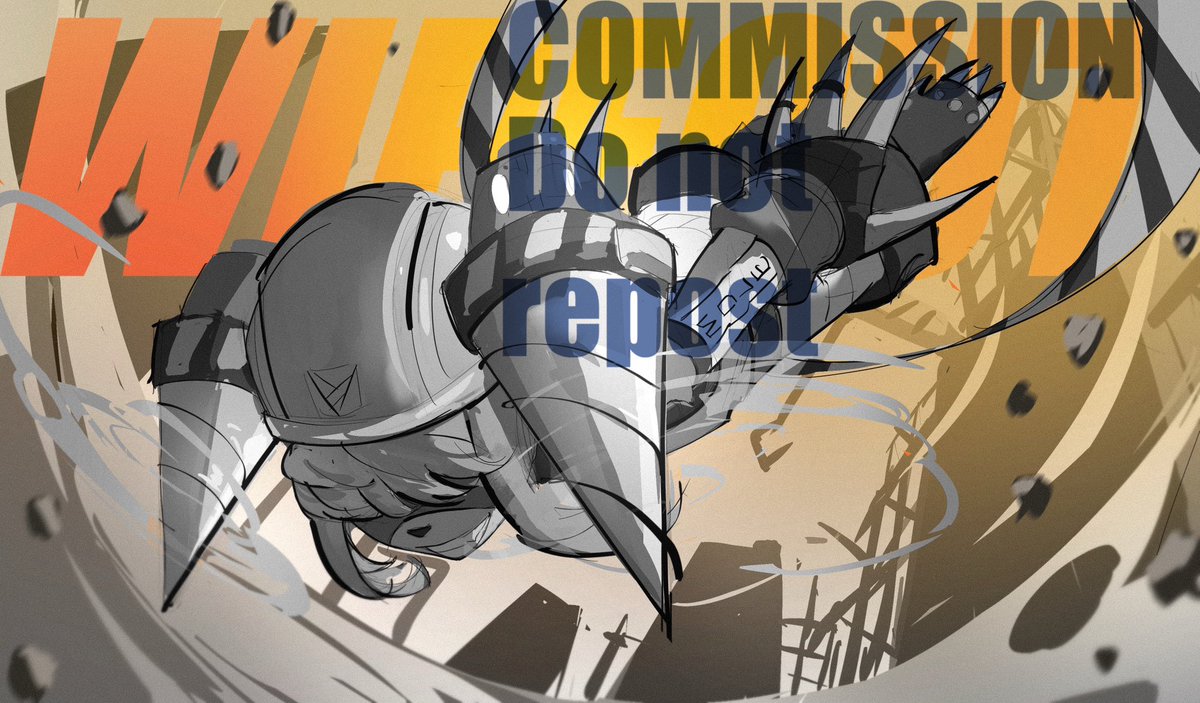 Sketch commission for @/NapalmSavage , never would have expected to draw a mole thiren oc but I’m loving the variety n creativity clients bin givin