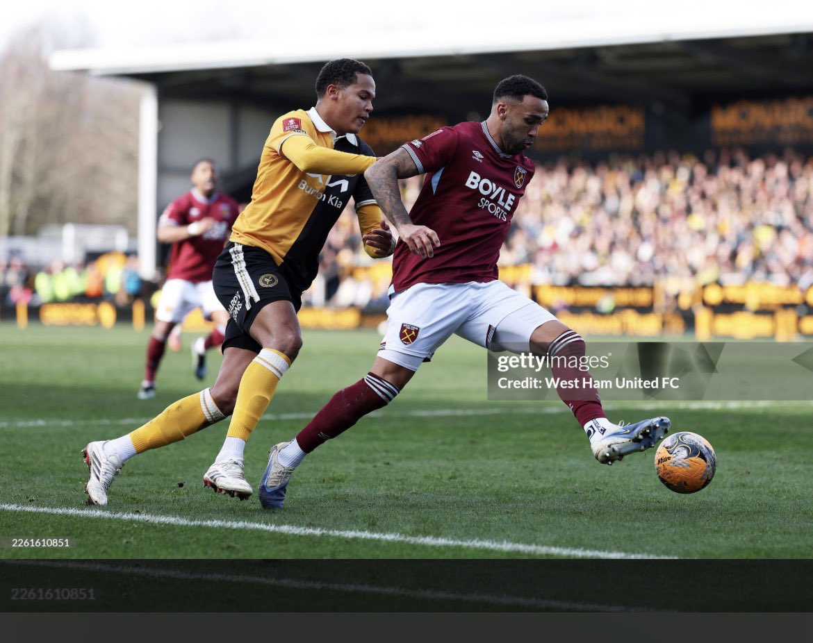 Uganda cranes defender Toby Sibbick has featured for 89 minutes as his Burton Albion lost 1-0 to EPL side Westham united in FA fourth round today.  Burton Albion have been eliminated from  this seaon’s FA cup.