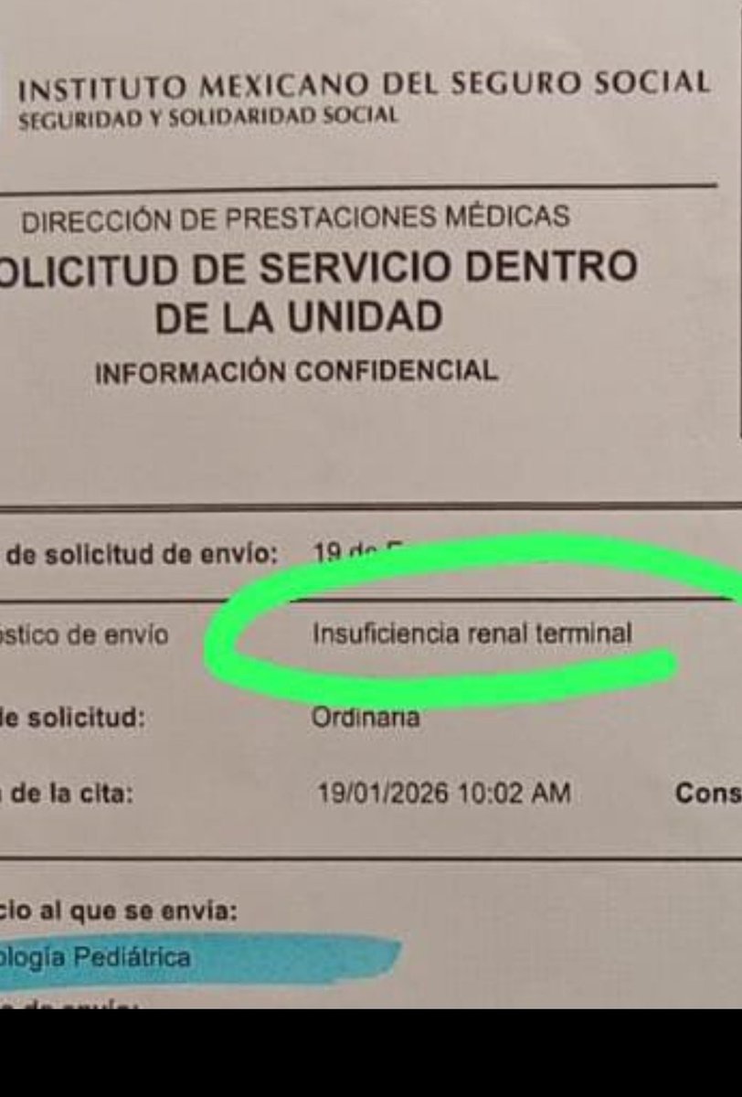 Urge ayudar a esta familia <a href="/Segob_Puebla/">SEGOB Puebla</a> <a href="/SSalud_mx/">SALUD México</a> <a href="/PueblaAyto/">Puebla Gobierno de la Ciudad</a>: El medicamento es cinacalcet de 30 mg
Mi nombre es Omar Ricardo Pérez Ramírez y es para mi hijo Said Alejandro Pérez Ramos de 15 años desde hace un año ya le hacen las dialisis