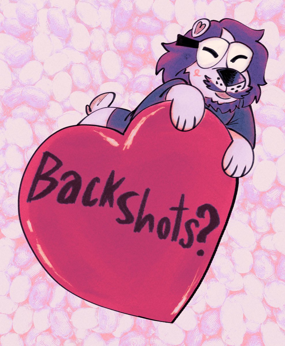 hope yall have a wonderful valentines day! 
here's a not so subtle bear