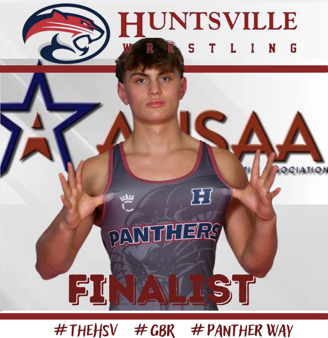 We have a FINALIST! 

Bo Reynolds is in the 2026 State Finals! Won in the Final Overtime 2-1 (UTB) by rideout. 

 #GBR #theHSV #PantherWay🐾