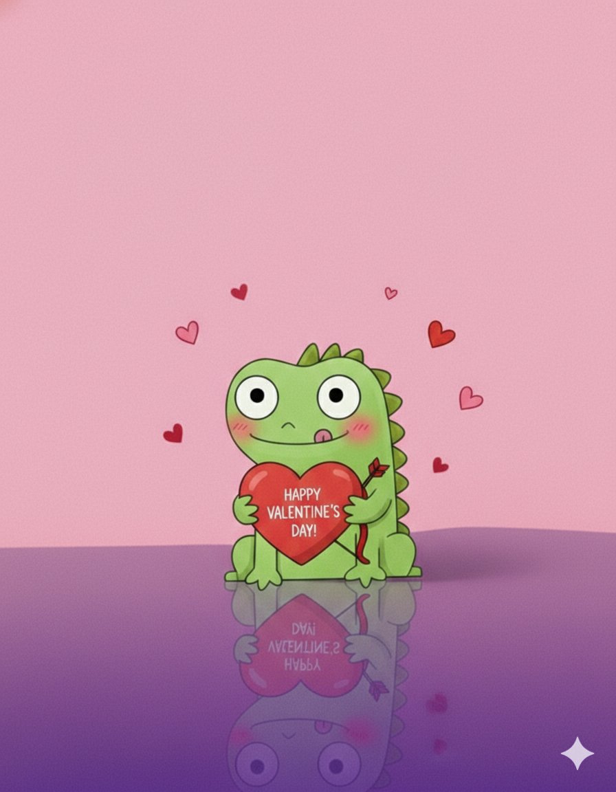 The_Iguana_Iggy's tweet image. Happy Valentine's Day 💘💘