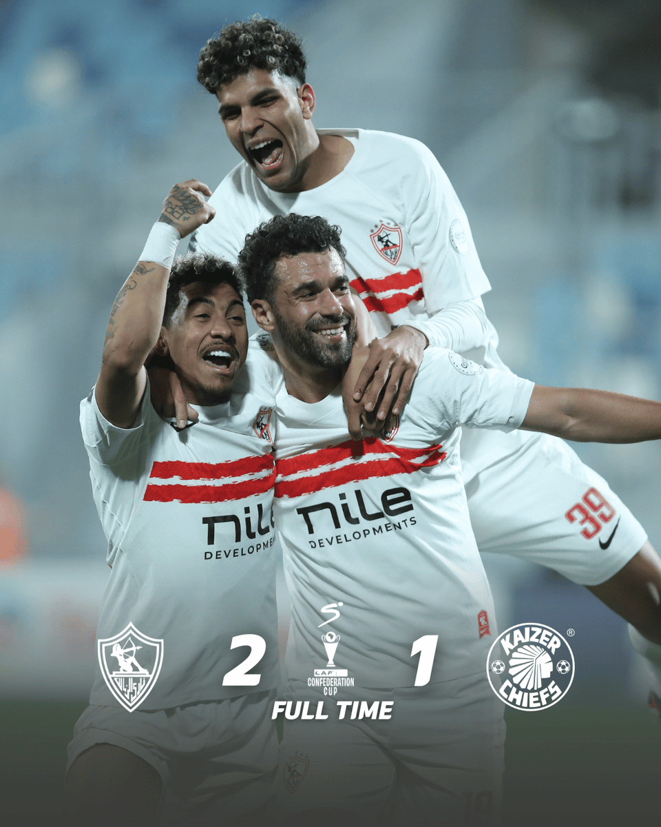 Zamalek knock Kaizer Chiefs out of the #TotalEnergiesCAFCC ❌

#SSFootball