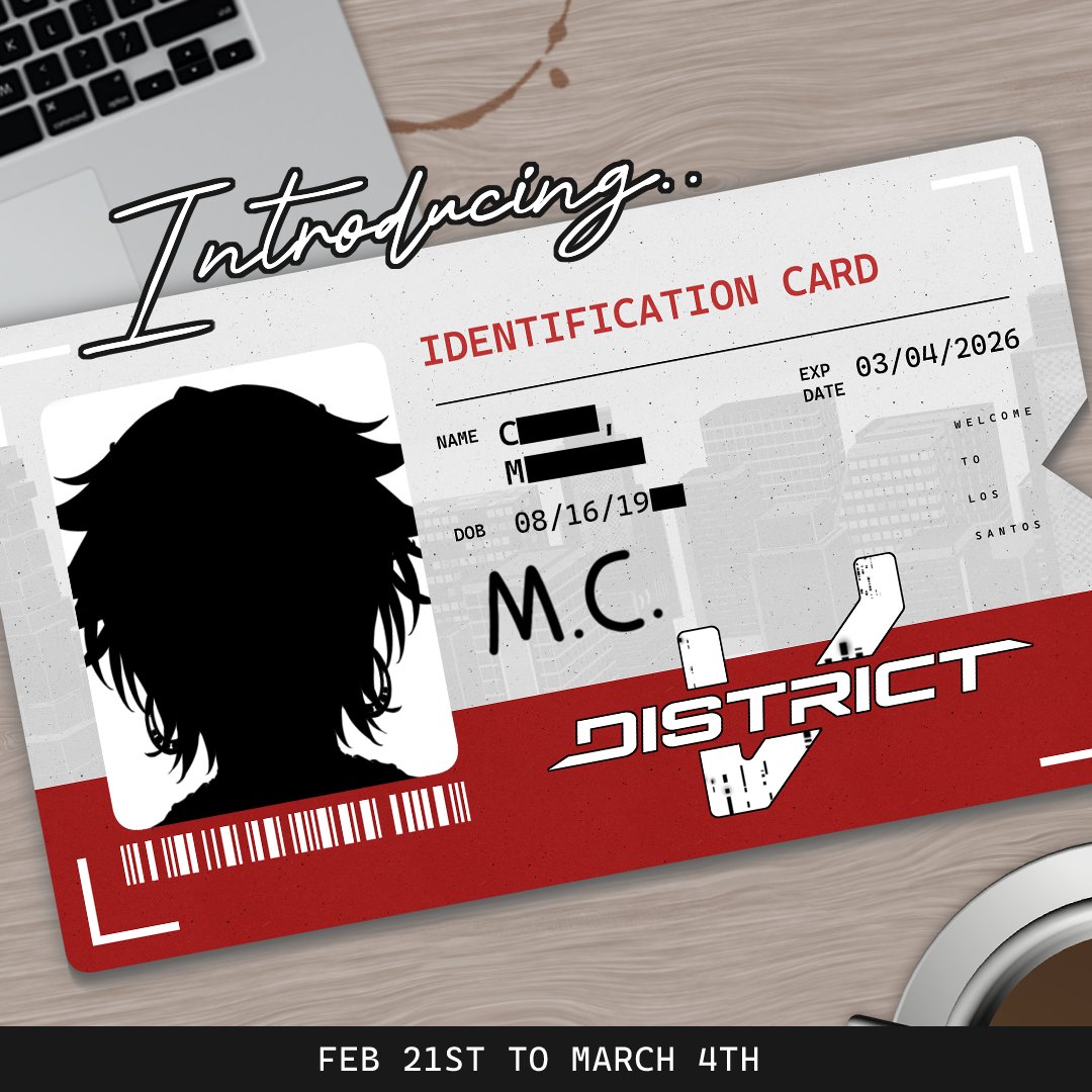 Be rest assured, I will hold our business in upmost secrecy. 

#DistrictV