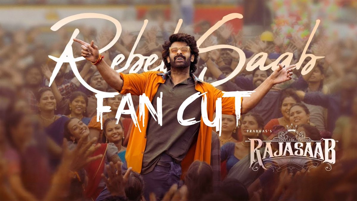 I had re-edited the #RajaSaab movie . Removed 50 mins movie.
If any one want it, re-tweet the post. I will upload after 100k reach.