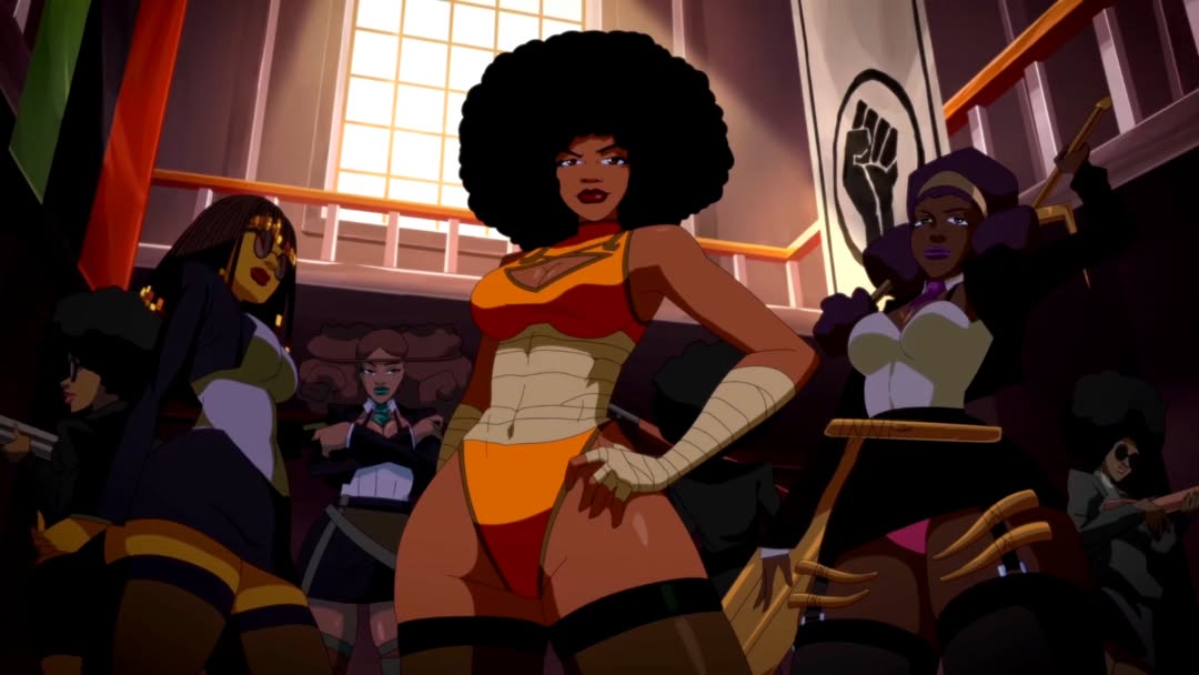 Megan Thee Stallion for the upcoming anime series ‘Hotties.’