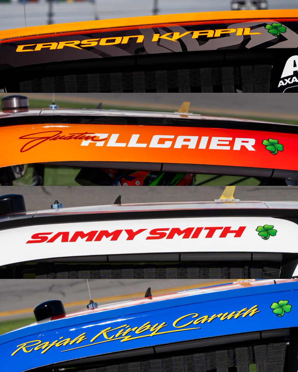 The four leaf clover meant so much to our dear friend Michael Annett. 

This weekend at Daytona, all four JRM Chevrolets will carry the clover in remembrance of Michael.

Sammy, a close friend to the Annett family, will carry the clover all season long. 🍀❤️