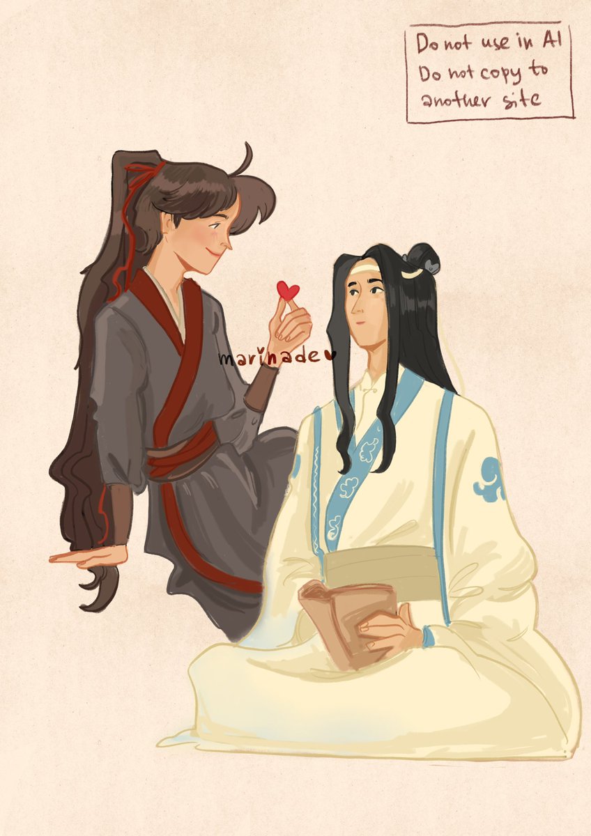 Happy Valentine’s Day with Wangxian💕
#mdzs #wangxian