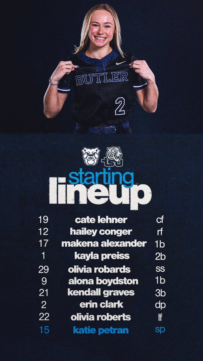 Butler Softball tweet media