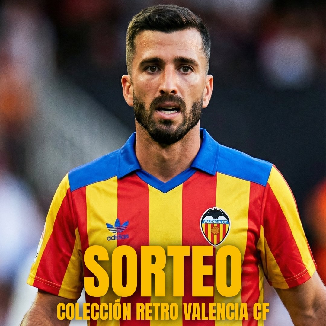 🚨 SORTEO VALENCIA CF 🚨

Camiseta RETRO a elegir del Valencia 🦇

Para participar:
• RT
• Follow a <a href="/Hispadrops/">Hispadrops Retro</a> y <a href="/FerElTomatxAzul/">FerElTomateAzul 🦇🇪🇦</a>
• Menciona a un amigo (opcional)

🚨 Además tenéis un 10% de descuento en su página web con el código TOMATEAZUL 🚨

Suerte 🍀