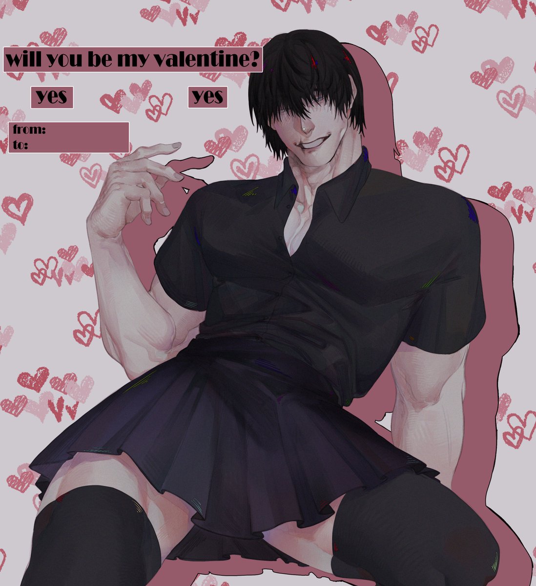 and one more with Toji :)

#Toji