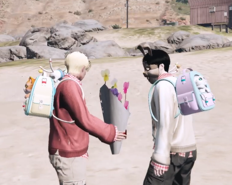 ⛰️: สุขสันต์วันวาเลนไทน์ค้าบ อาจจะบอกช้าไปหน่อย
🥤: ไม่เป็นไรค้าบ
⛰️: เค้ามีขอมาให้เธอด้วย *ให้ช่อดอกไม้*
🥤: ขอบคุณค้าบบ 🥰

น่ารักกกกกกก เเมะรักเด็กๆที่สุดเดยยยย