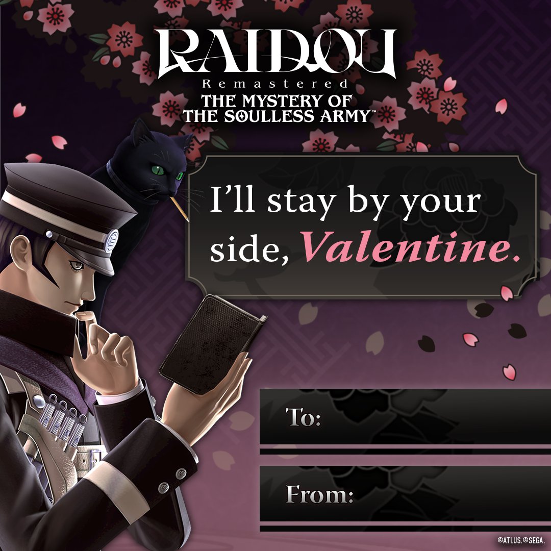 We hee-ard you needed a Valentine's card, ho… 💓

Wishing everyone a happy Valentine's Day from the ATLUS team!