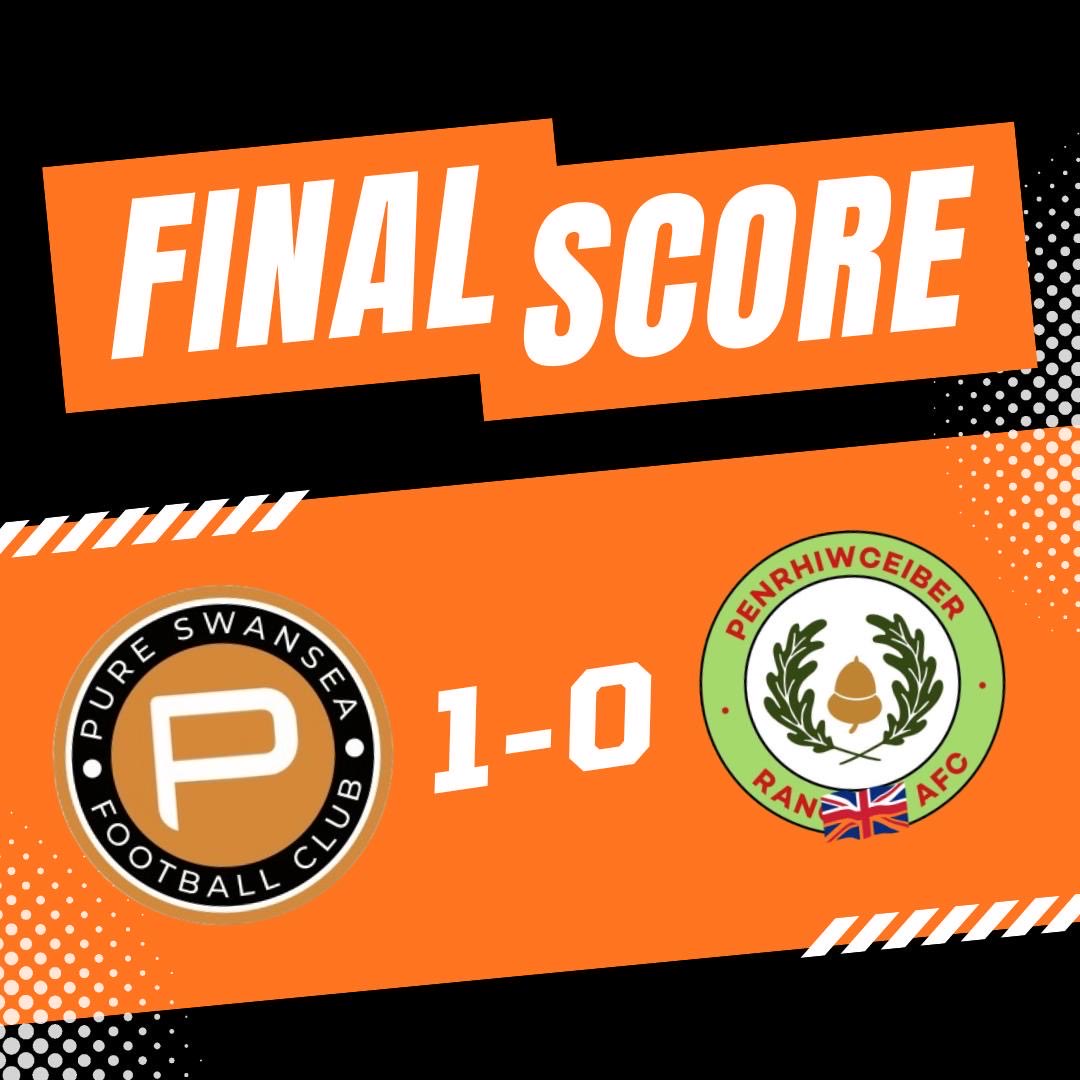 FULL TIME
Pure Swansea FC 1–0 Penrhiwceiber Rangers AFC

Not pretty, not flashy — but a massive three points.
Gritty, hard-fought, and a clean sheet.

⚽️ Jordan Lloyd-Evans

🟠⚫️🚀