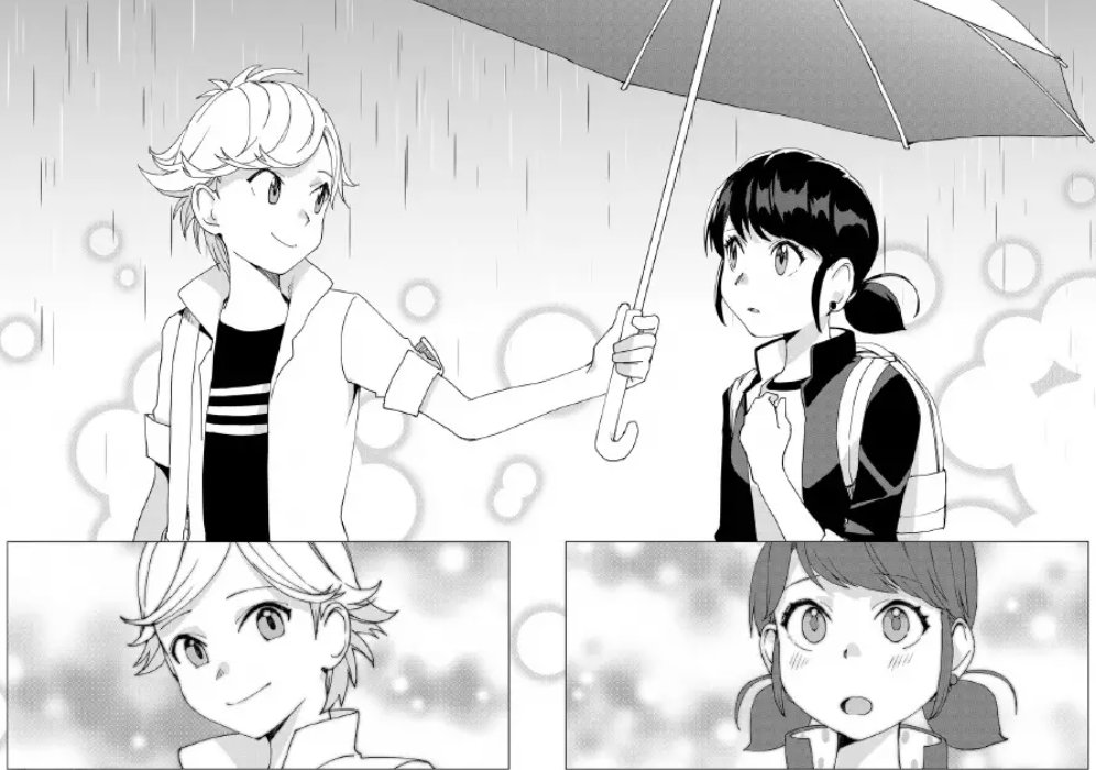 Reminiscing the Adrienette umbrella scene on Valentine's day