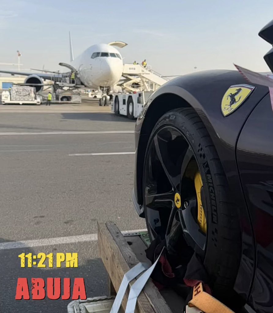 1JustPP's tweet image. 🚨 Breaking: @burnaboy just added a sleek 2026 Ferrari SF90 Spider to his insane collection! 🦍🔥 Worth over 1.5B Naira, this beast is pure African Giant energy. ODG dropping jaws on Valentine's Day – who's cruising with him? 
Drop your fave Burna track below!🎵🔥 #BurnaBoy