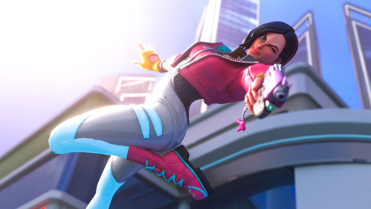 Rox with Dva’s signature pose! 🩷
#fortnite #fortniteart