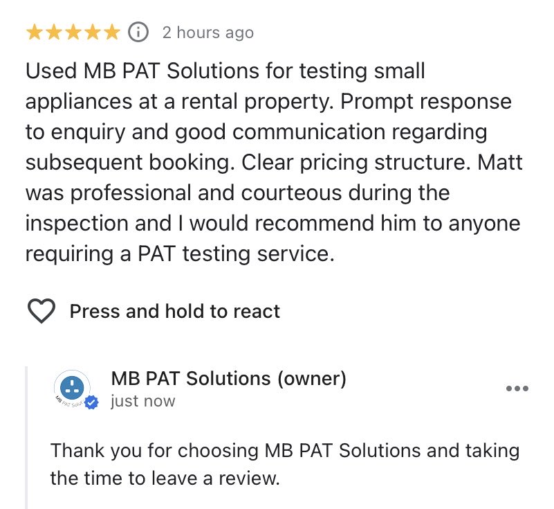 MB PAT Solutions tweet media