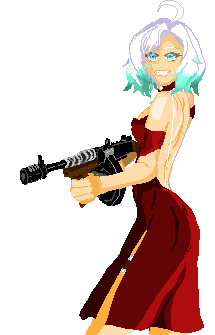 #Fantography This little canary's more than just a songbird, she'll fill ya with daylight on that chicago typewriter! Couldn't decide which mouth I liked better so have both. Please ignore the hand, hands aren't even real.