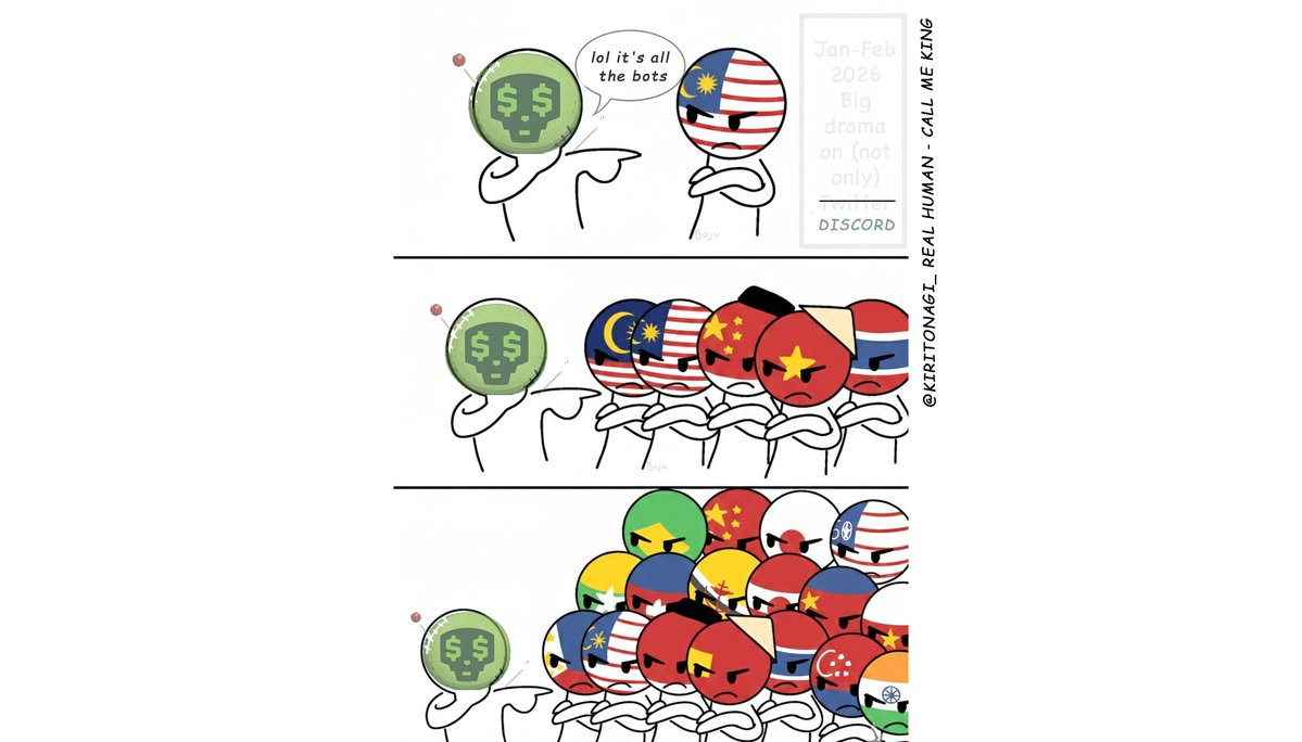 ☞ just meme, gn everyone YTTA ♛
✌︎㋡ just a clown who thinks he is right (alone)