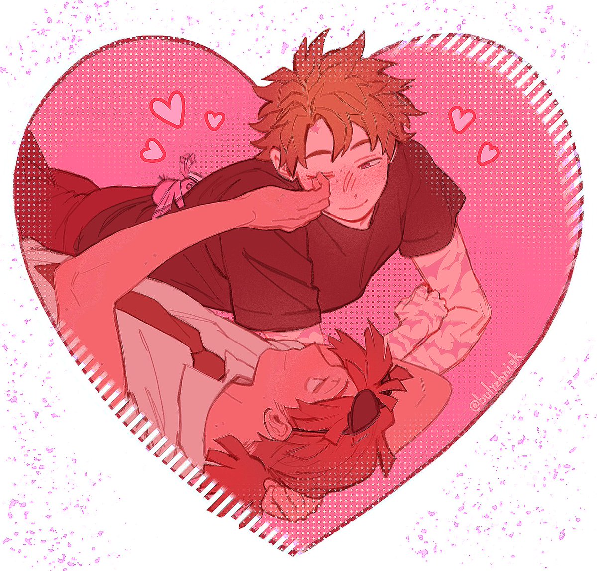 Happy valentine's day💘💌❤️
(i'm late again sry)

#Rody #RodySoul #Deku #Izuku #rodydeku #rddk #mha #art