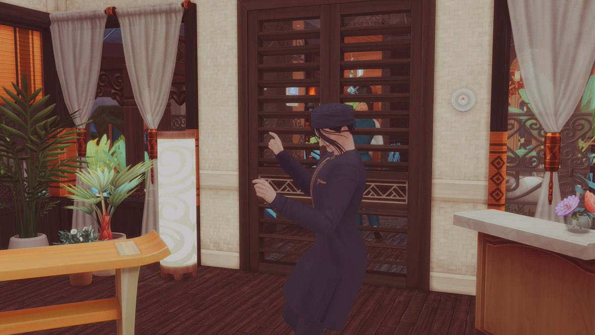 ハァ────最高か？？（ワルツで語彙消滅）
そしてどうやらケネスも好きなシムの背後でハートを飛ばすタイプの慎重な恋愛シムでした。
君ら既にカップルだよ？新パックのネガティブメモリーは気が付いたら自然消滅していました。謝罪は意味ないのかもしれない。