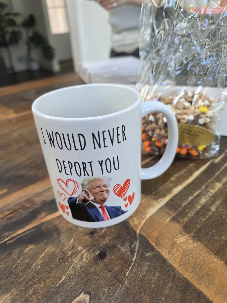 Valentine's day hits different in our house.
My wife is a LEGAL immigrant from Moscow.