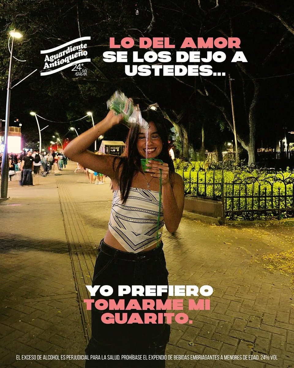 Puede que no nos vaya bien en el amor, pero véanos tomando guaro (el verdadero #SanValentín) #SanGuarentín 💦💚