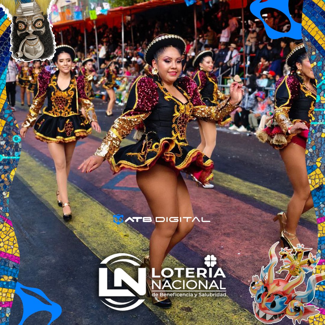 EnConexionbol's tweet photo. El ritmo del caporal marca el paso de los danzarines durante la peregrinación en honor a la Virgen del Socavón. Una expresión cultural que trasciende fronteras.
Auspicia: Lotería Nacional
#ATBDigital #Carnaval #Oruro #Caporales #CarnavalDeOruro https://t.co/zXju2QXg60