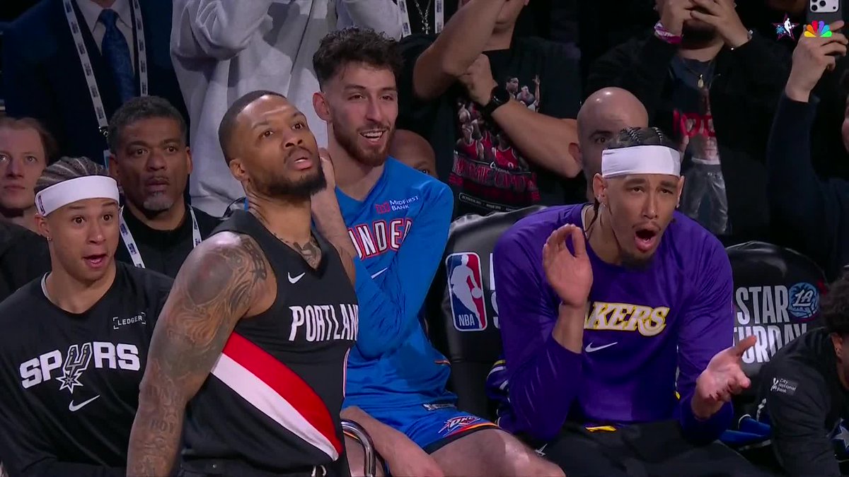 All of us watching that Damian Lillard performance 😮💨