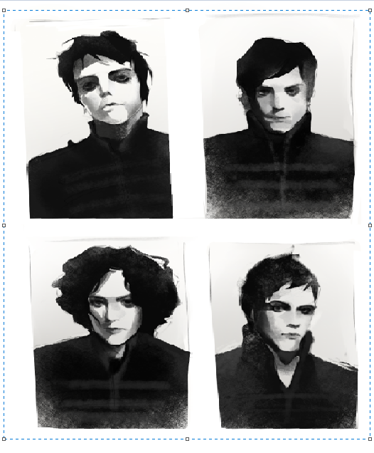 The black parade mugshots