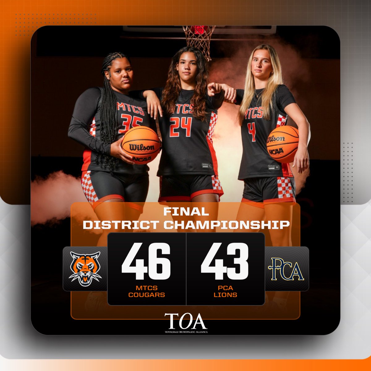 DISTRICT CHAMPIONS!! <a href="/MTCSWBB/">MTCS Lady Cougar Basketball</a> #GoCougars