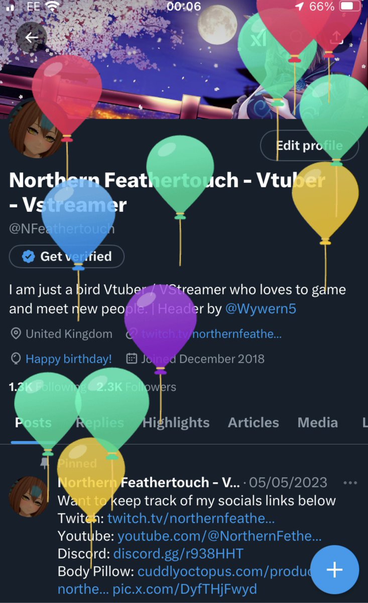 Northern Feathertouch - Vtuber - Vstreamer tweet media