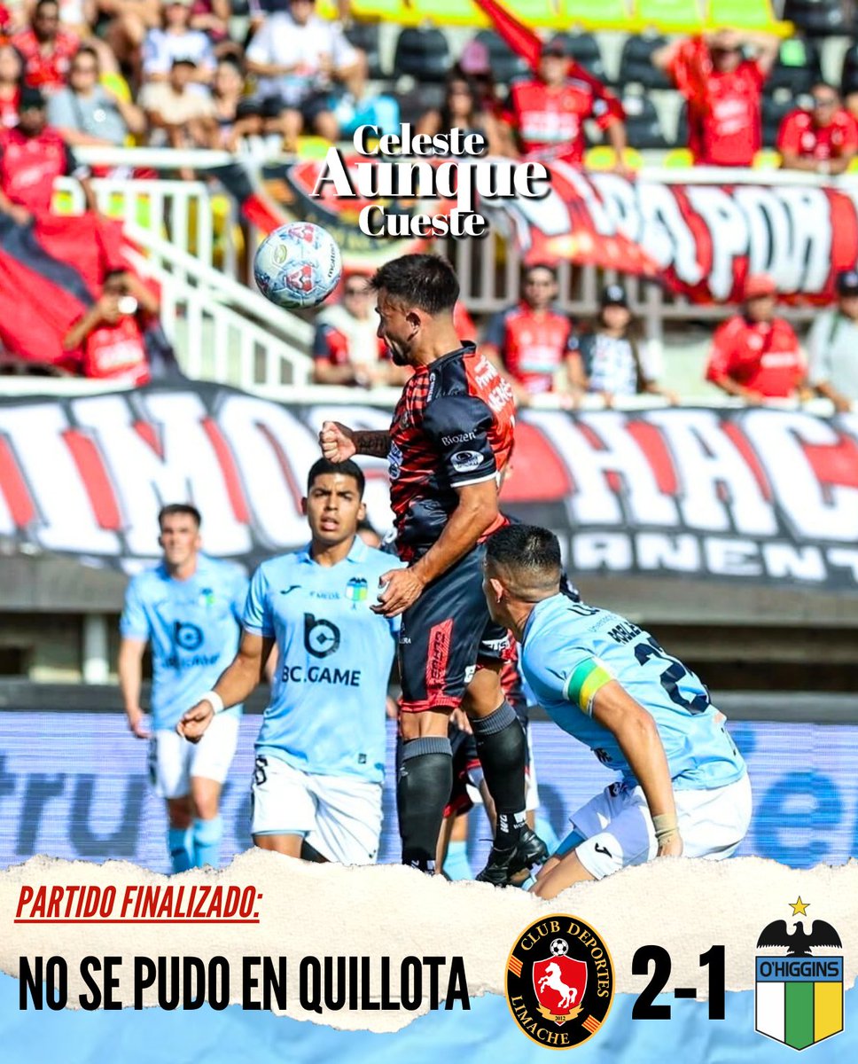 #Fecha 3️⃣ | Primera derrota de O'Higgins en la Liga de Primera. ¿Qué te pareció la jornada? Te leemos en #CelesteAunqueCueste ✍️

📸: Comunicaciones D. Limache.
