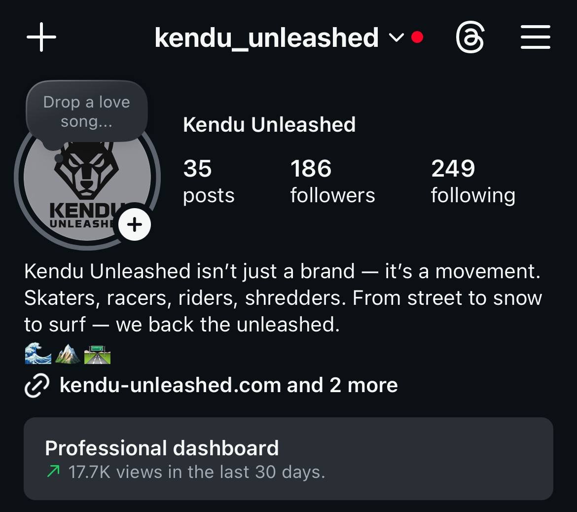 .<a href="/KenduUnleashed/">Kendu Unleashed</a> has 17.7k views on content in the last 30 days, despite only having 186 followers.

I guess people want to see real people duing things.

Lessons there.

If you're not following, you know what to do.

KLGH. 💹 🦊