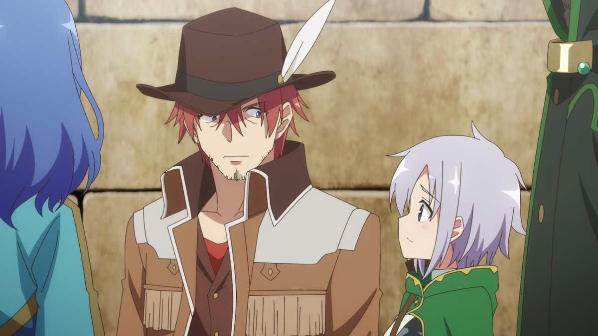 lammis_posting's tweet image. Reborn as a Vending Machine
S1E8: The Gourmet Guild
"...Are we gonna attack it from up here?" - Shui
#Shui #いらっしゃいませ #RebornAsAVendingMachine