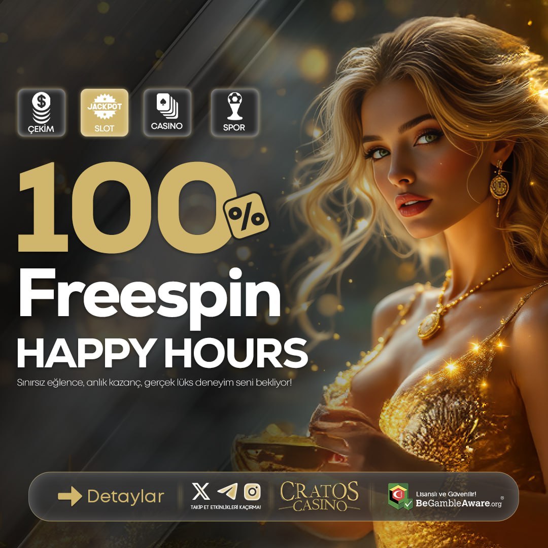 ⭐ Işıltılı Happy Hours ile 100% Freespin ayrıcalığını yakala! 🎁

😎 Saniyeler içinde dönen şans çarkları sana altın değerinde anlar sunuyor❕❕

👉 500 TL'DEN 30.000 TL'YE kadar yatır 💧 5.000 den 30.000 TL Değerine kadar Freespin  kazan!
