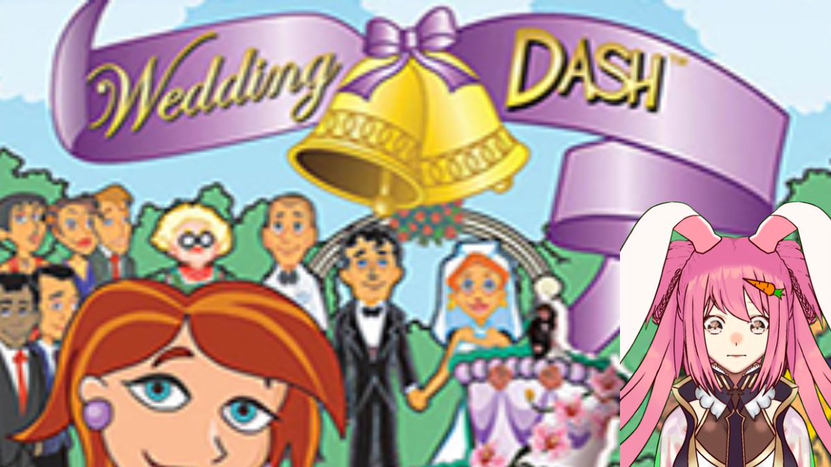 LIVE NOW!

VALENTINE'S DAY SPECIAL.... WEDDING DASH!

Streaming on:

web.iriam.app/s/user/I6WHZR6…

twitch.tv/cooky_usagida

youtube.com/channel/UC7UF4…

#VTuber #ENVTuber