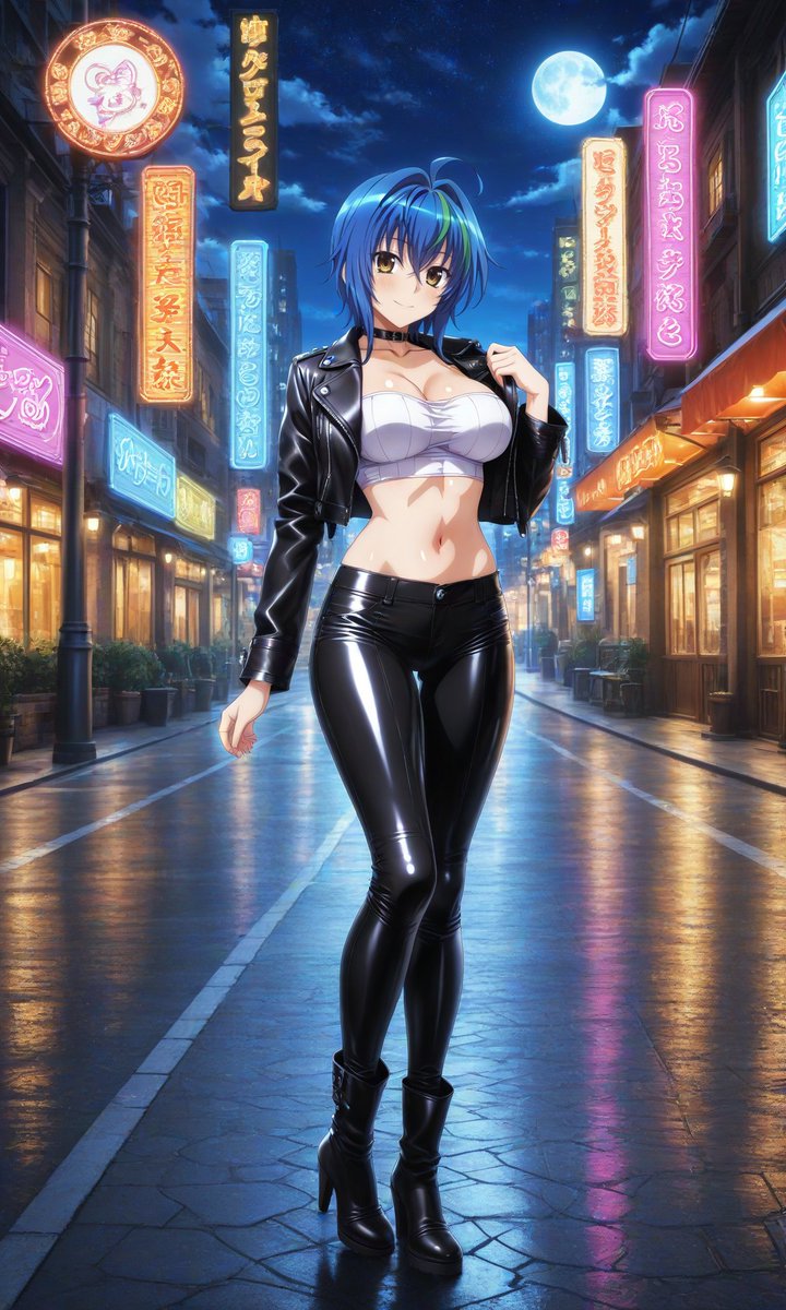 Xenovia still has some energy for a wild night with her dragon lover!

#XenoviaQuarta #HighSchoolDxD #DxD #Anime #Waifu #PixAI #AIArt