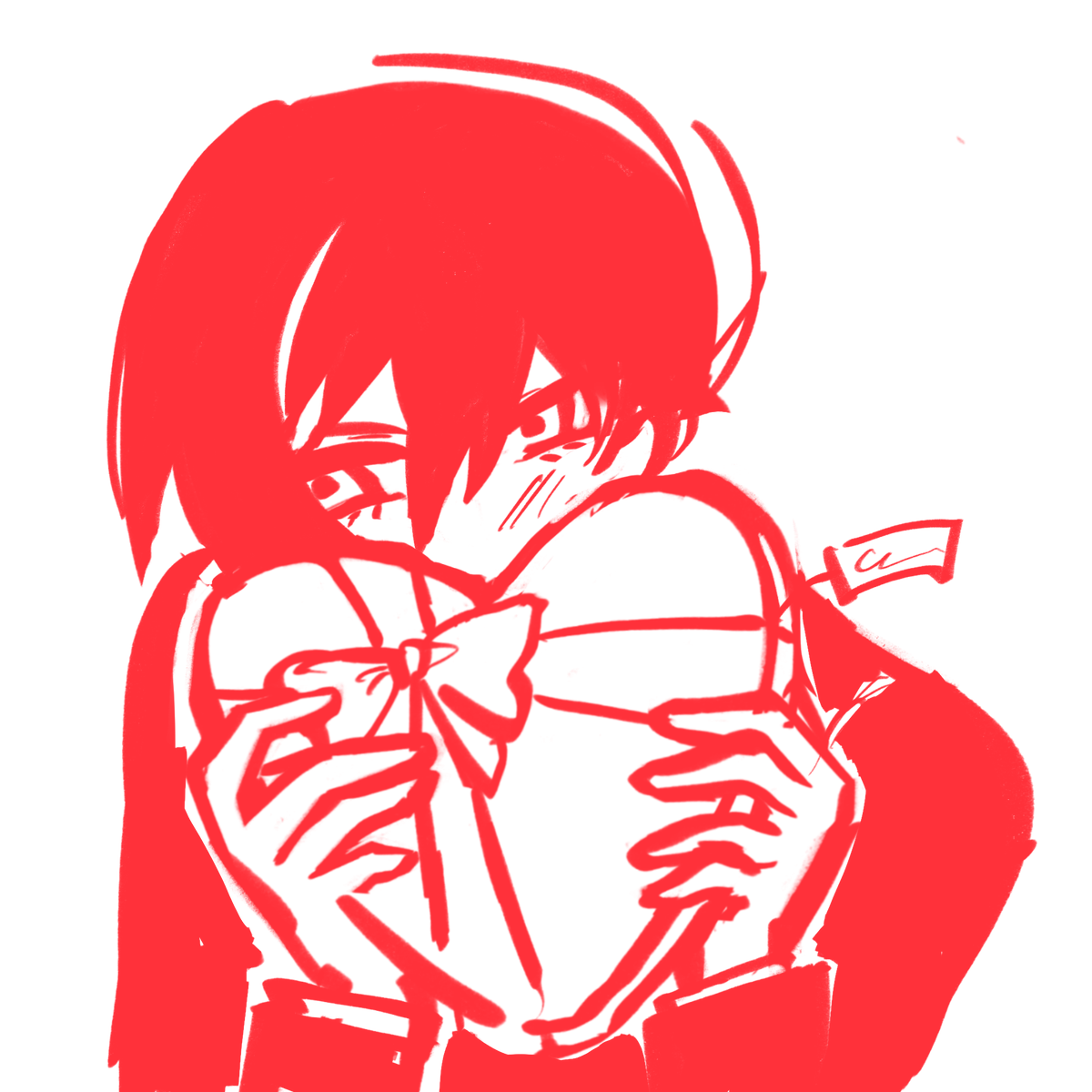 rin valentines sketch